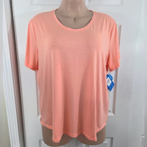 Columbia Tops - Columbia Slack Water Knit Tee II Peach UPF 50 PFG Short Sleeve Sz 2X NWT